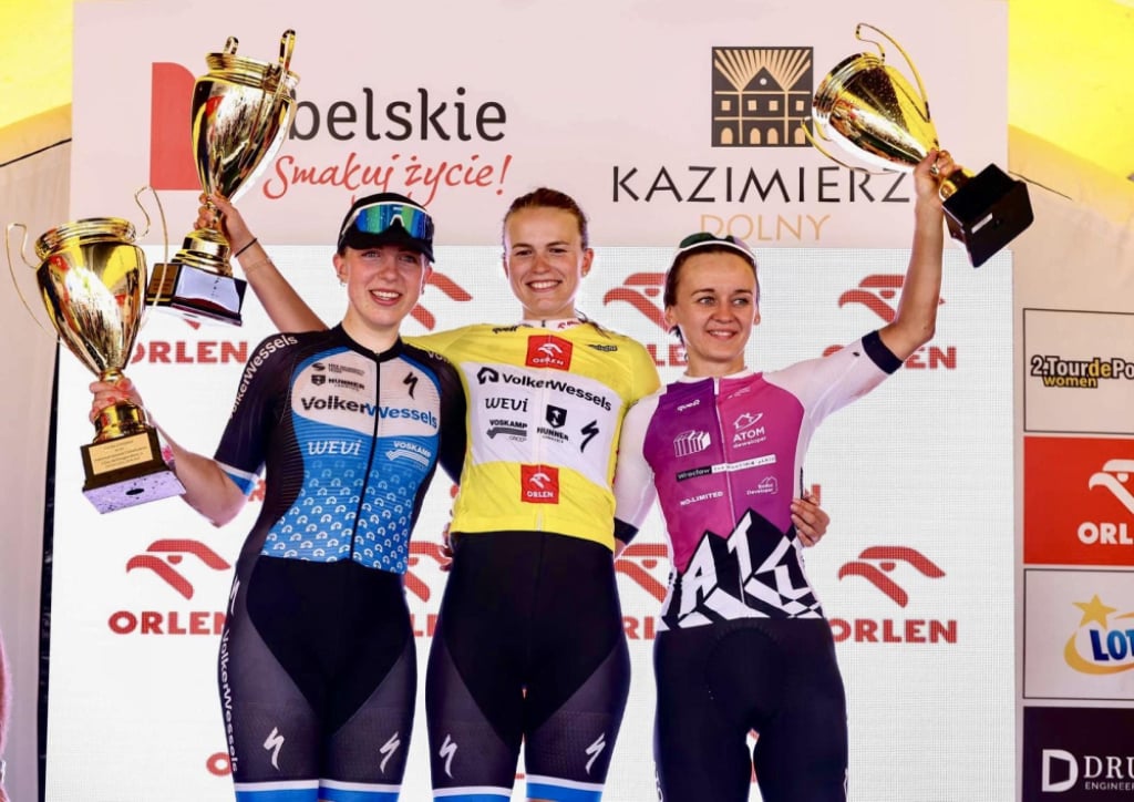 Katarzyna Wilkos trzecia w Tour de Pologne kobiet - fot. mat. prasowe Tour De Pologne Women