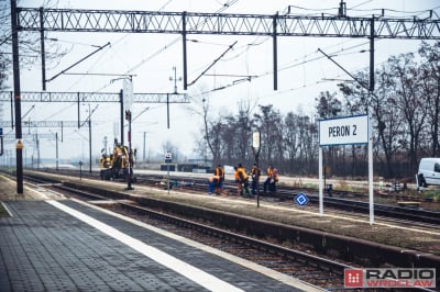 Awaria na stacji kolejowej Wrocław-Psie Pole