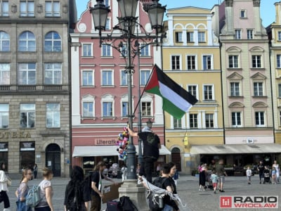 Wrocław: Będą wspierać Palestynę — w poniedziałek utrudnienia w ruchu
