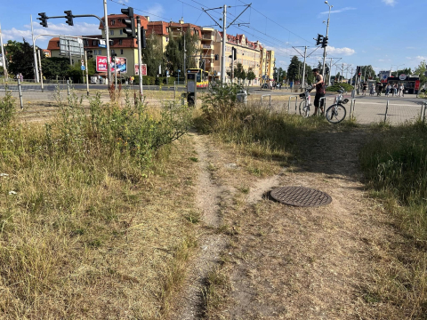 Wrocław: Nowa ścieżka rowerowa na Karłowicach - 1