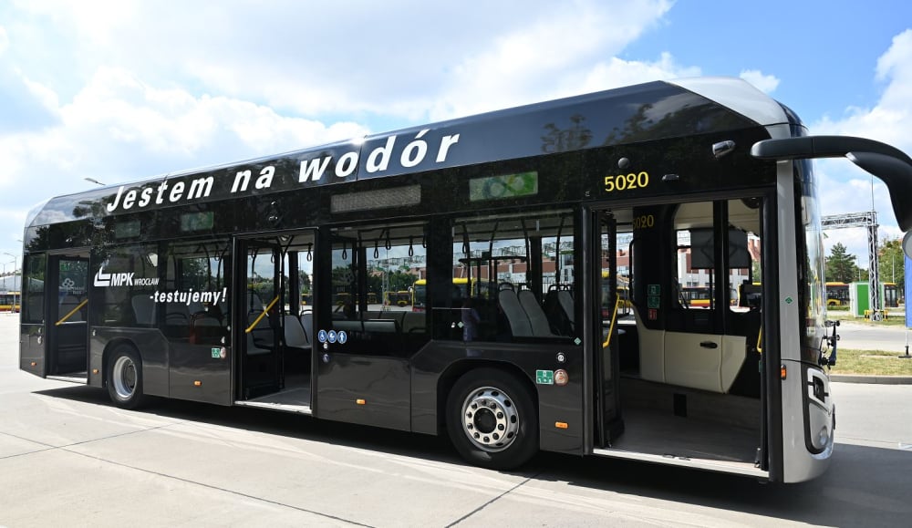 MPK Wrocław testuje autobus wodorowy - Radio Wrocław