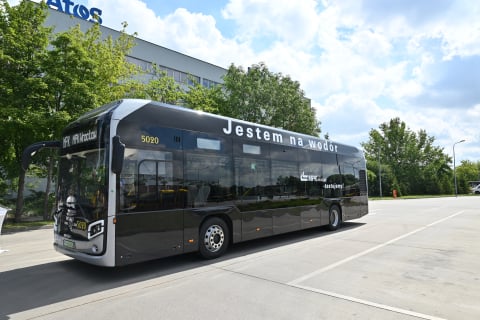 MPK Wrocław testuje autobus wodorowy - 2