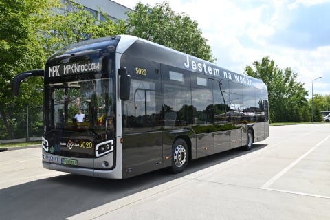 MPK Wrocław testuje autobus wodorowy - 3