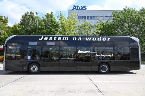 MPK Wrocław testuje autobus wodorowy - 4