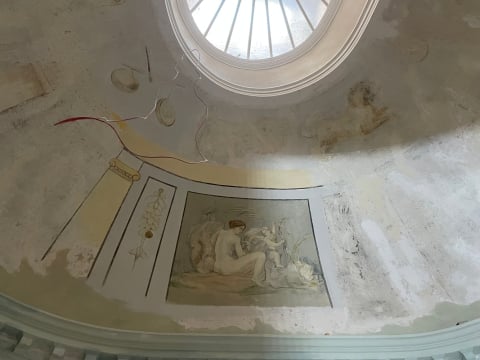 Unikatowe freski w Pałacu Bukowiec [ZOBACZ ZDJĘCIA] - 0