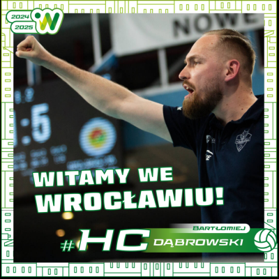Pracował ze Stephanem Antigą, teraz przejmuje Volley Wrocław