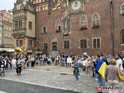 Nie chcą rosyjskiej agresji na Ukrainie — wyszli na ulice Wrocławia