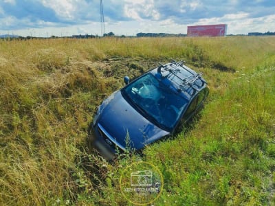 Wypadek na autostradzie A4 w stronę Wrocławia | ZOBACZ ZDJĘCIA