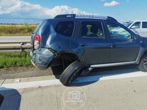 Wypadek na autostradzie A4 w stronę Wrocławia | ZOBACZ ZDJĘCIA - 1