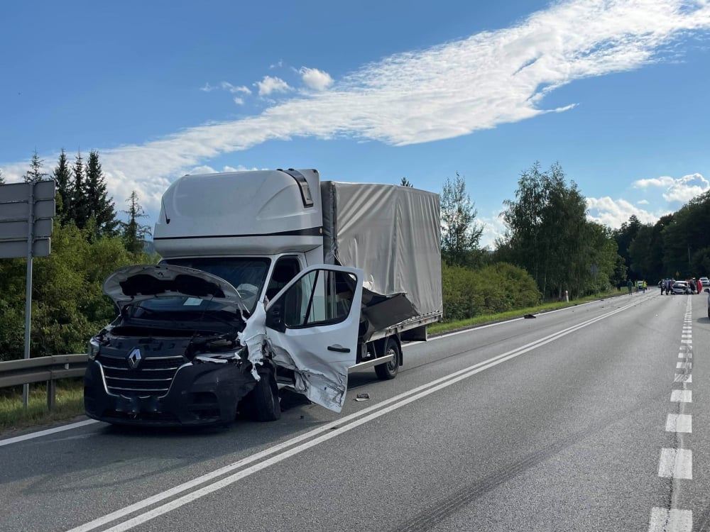 Śmiertelny wypadek koło Jeleniej Góry - DK3 zablokowana