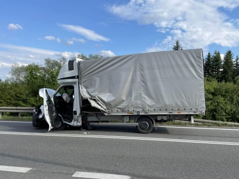 Śmiertelny wypadek koło Jeleniej Góry - DK3 odblokowana  - 1
