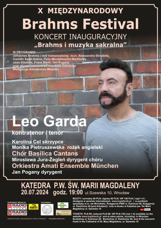 Międzynarodowy Brahms Festival we Wrocławiu - fot. mat. prasowe