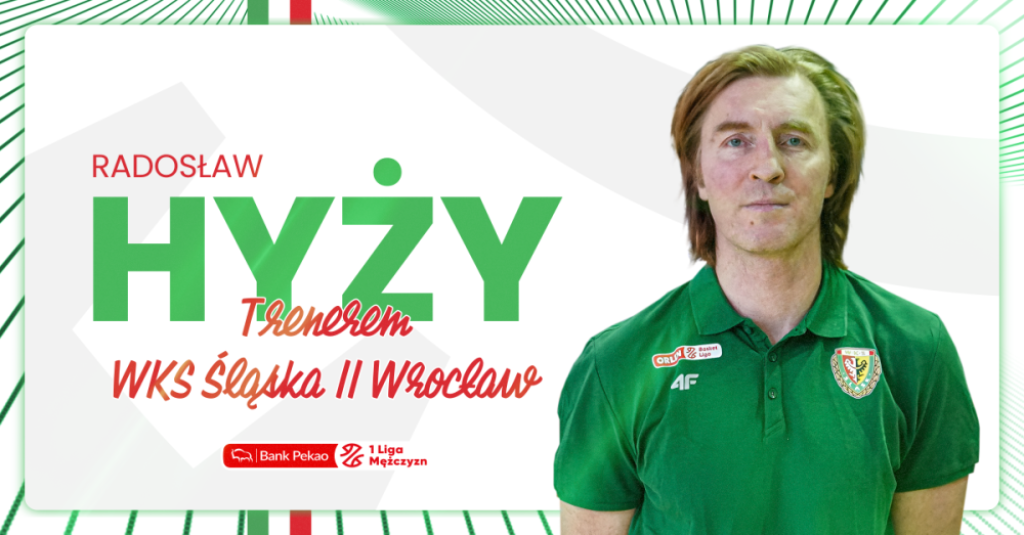 Radosław Hyży poprowadzi rezerwy Śląska - fot. wks-slask.eu