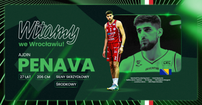 Ajdin Penava został nowym koszykarzem Śląska