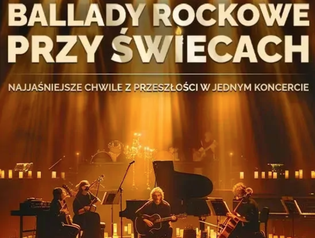 Ballady rockowe przy świecach – koncert - fot. mat. prasowe