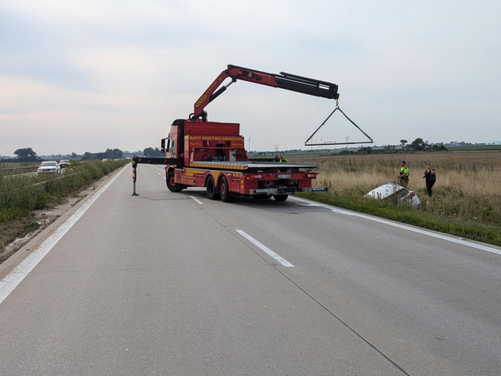 Utrudnienia na autostradzie A4 w kierunku Wrocławia - fot. użyczone