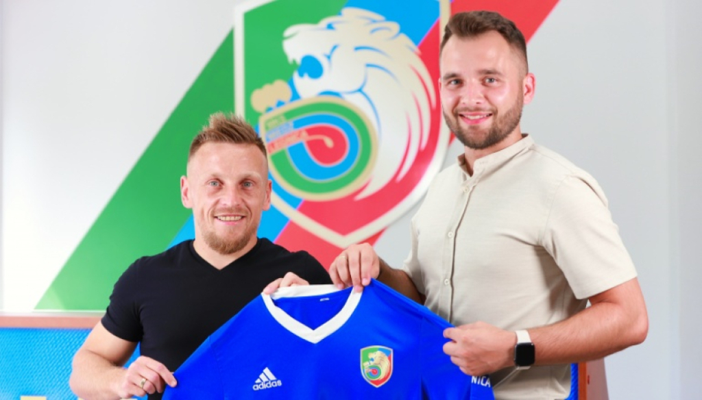 Marcin Garuch pozostaje w Miedzi Legnica - fot. miedzlegnica.eu