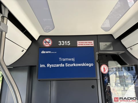 Wrocławskie MPK upamiętniło Ryszarda Szurkowskiego - 0