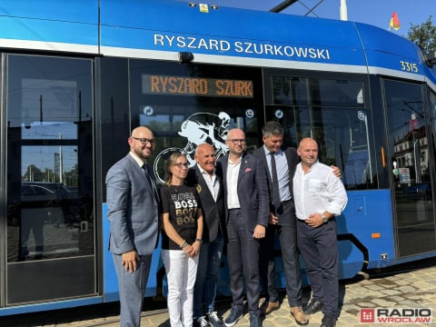 Wrocławskie MPK upamiętniło Ryszarda Szurkowskiego - 5