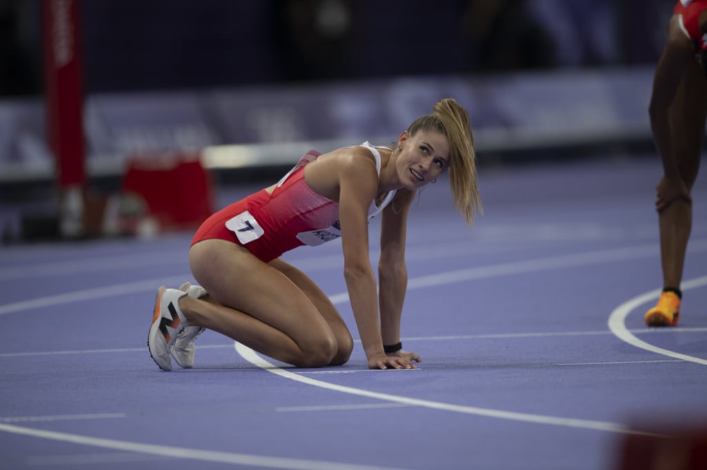 Natalia Kaczmarek zdobyła brązowy medal olimpijski w biegu na 400 m - fot. Matek Biczyk mat. prasowe PZLA