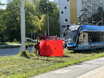 Śmiertelny wypadek na Popowickiej. Zginął rowerzysta