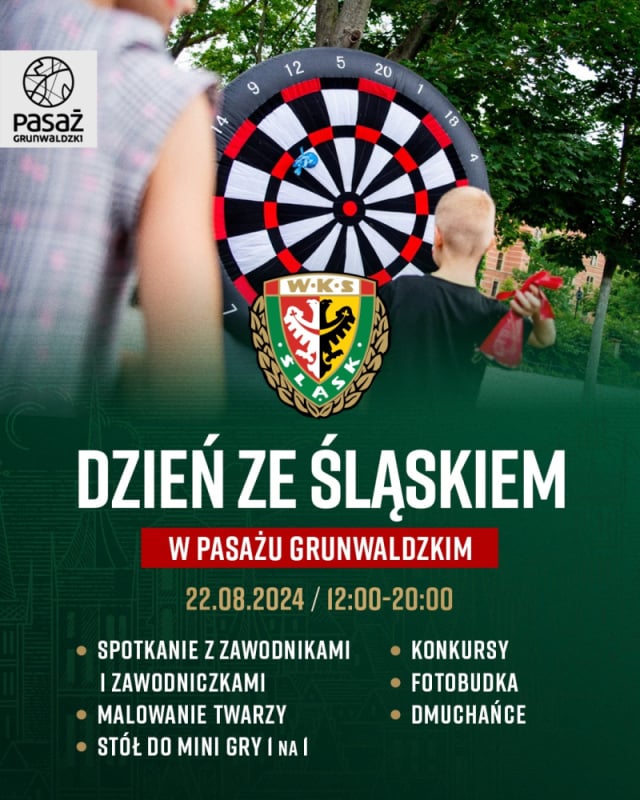 Dzień ze Śląskiem w Pasażu Grunwaldzkim - fot. slaskwroclaw.pl