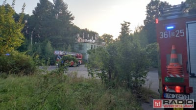 Kolejny pożar dawnego szpitala wojskowego w Legnicy