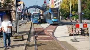 "W środę ruch tramwajowy na Grabiszyńskiej ma być płynny" - obiecał rzecznik MPK Wrocław