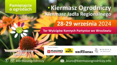 28 - 29 września - Jesienne Ogrody na Partynicach