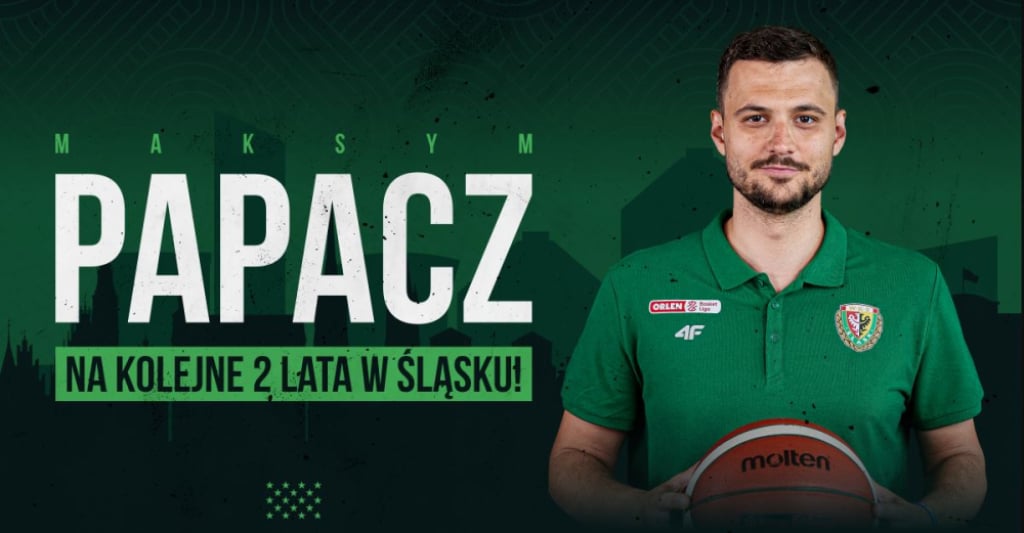 Maksym Papacz na kolejne dwa lata w Śląsku  - fot. wks-slask.eu