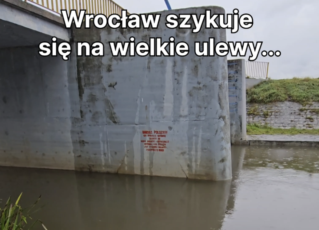 Czy grozi nam powódź? Obecna sytuacja we Wrocławiu [Nagrania] - fot. Łukasz Januszewski