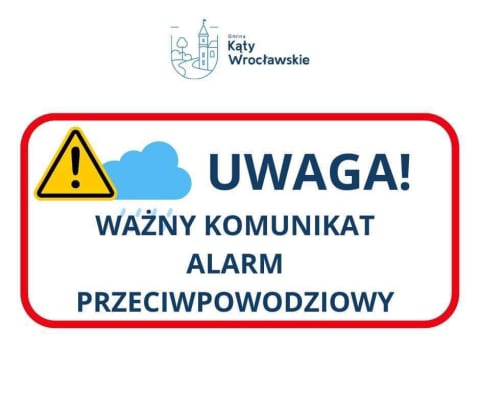 Kąty Wrocławskie: stan alarmowy - 0