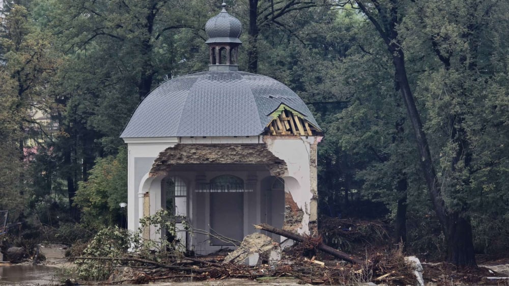 Stronie Śląskie: w dzień po tragedii - fot. Jarosław Wrona