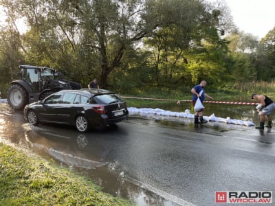 Ewakuacja w gminie Kąty Wrocławskie