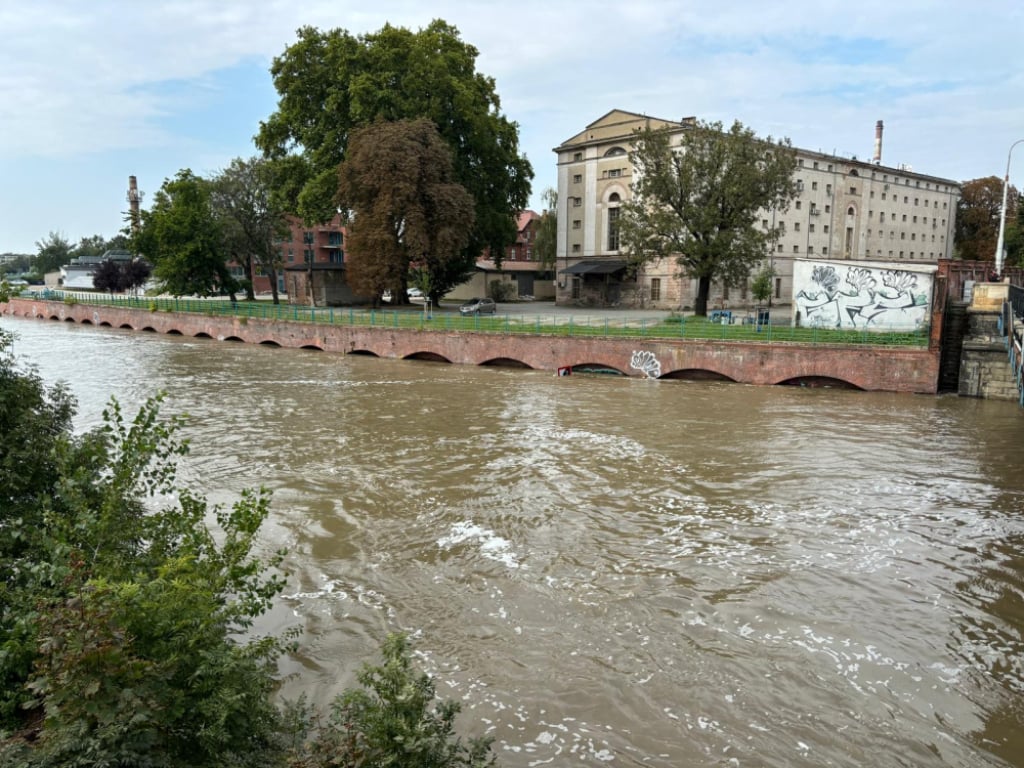 Szef IMGW: w piątek we Wrocławiu będą pierwsze spadki poziomu wody - fot. Mateusz Floryczk