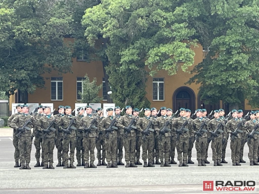 Nowi podchorążowie ślubują w Akademii Wojsk Lądowych - fot. mat. RW