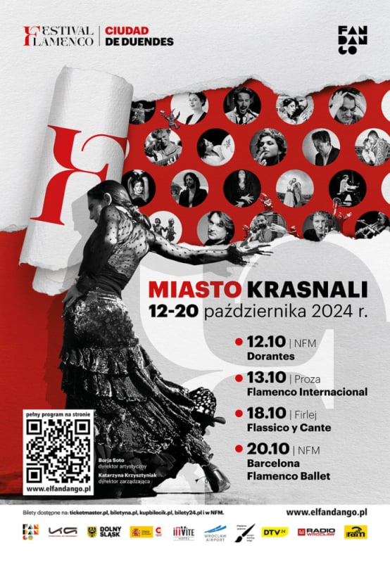 II FESTIWAL FLAMENCO „MIASTO KRASNALI”/”CIUDAD DE DUENDES” 12-20 października 2024, Wrocław - fot. mat. organizatora