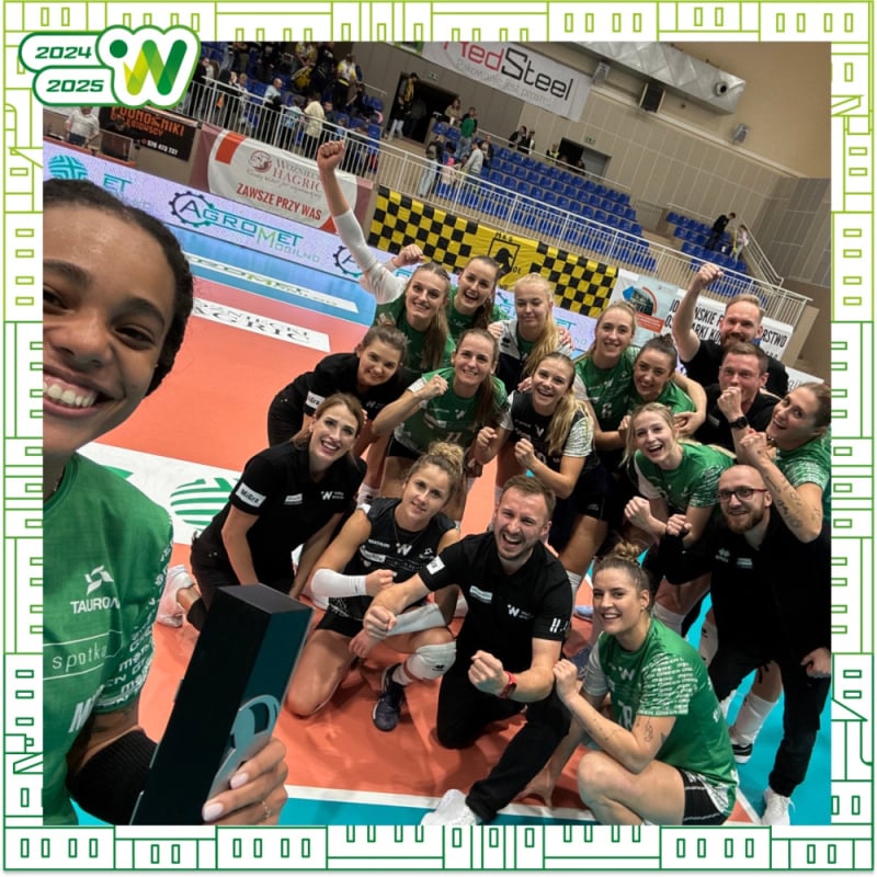 Wyjazdowa wygrana siatkarek Volleya - fot. Volley Wrocław FB