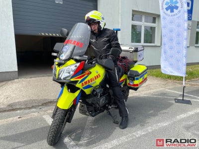 Jeleniogórski motoambulans zamyka sezon. Prawie 200 wyjazdów do pacjentów