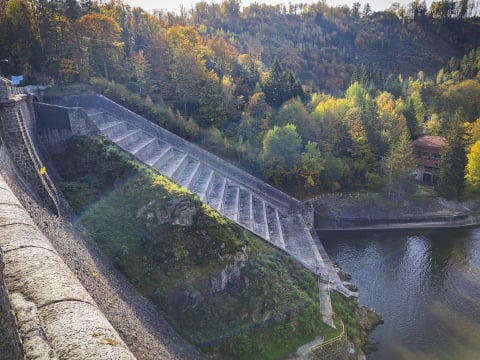 Zapora w Pilchowicach miesiąc po powodzi. Kamienny gigant zatrzymał wielką wodę - 10