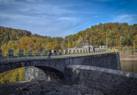 Zapora w Pilchowicach miesiąc po powodzi. Kamienny gigant zatrzymał wielką wodę - 6