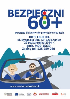 Legnica wspiera seniorów za kierownicą. Darmowe kursy dla seniorów 60+ - 0