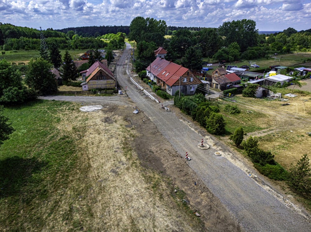 Mieszkańcy Jakubowa wreszcie się doczekali. Wieś zmieni się nie do poznania - fot. Starostwo powiatowe Polkowice