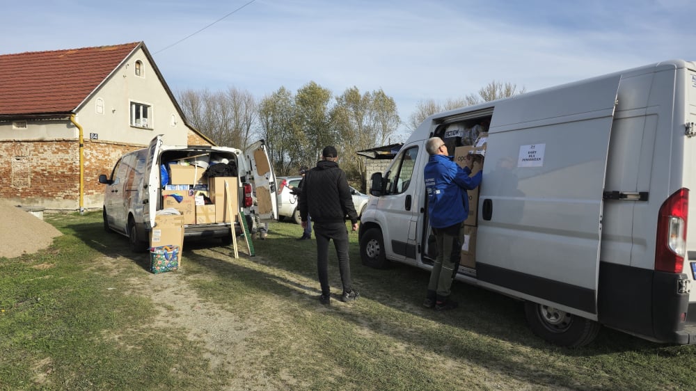 Pomoc dla powodzian przyjechała z... Pomorza! Radio PIK z darami dla czterdziestu rodzin