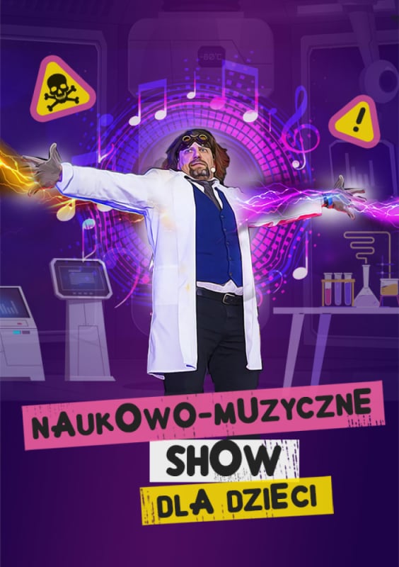 Szaleni Naukowcy Show - naukowo-muzyczne show dla dzieci  - Fot: Organizator