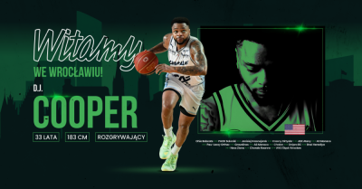 D.J. Cooper został nowym rozgrywającym Śląska Wrocław