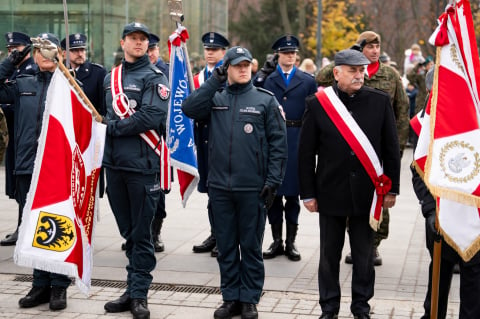 Obchody Święta Niepodległości na pl. Wolności we Wrocławiu. "Niepodległość nie jest dana raz na zawsze" - 22