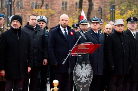 Obchody Święta Niepodległości na pl. Wolności we Wrocławiu. "Niepodległość nie jest dana raz na zawsze" - 23