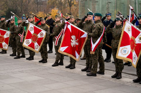 Obchody Święta Niepodległości na pl. Wolności we Wrocławiu. "Niepodległość nie jest dana raz na zawsze" - 27