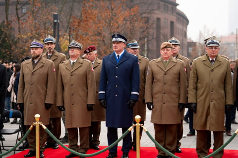 Obchody Święta Niepodległości na pl. Wolności we Wrocławiu. "Niepodległość nie jest dana raz na zawsze" - 2